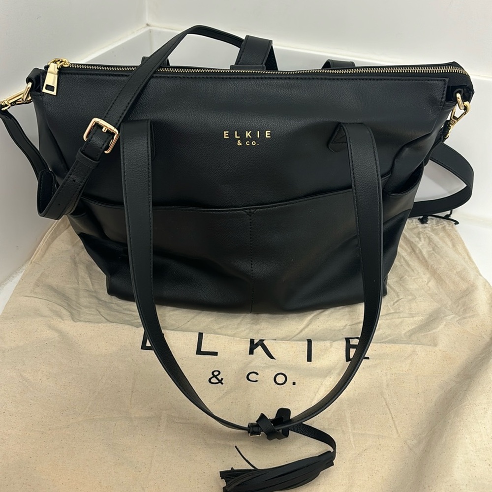 Elkie & Co Aberdeen Convertible Tote Bag Diaper or Pump Bag